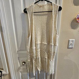 Cute Boho Chic Woven Throw Womens Size L